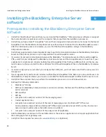 Предварительный просмотр 32 страницы Blackberry ENTERPRISE SERVER FOR NOVELL GROUPWISE Installation And Configuration Manual