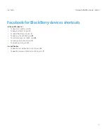 Предварительный просмотр 9 страницы Blackberry Facebook User Manual