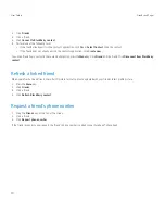 Предварительный просмотр 12 страницы Blackberry Facebook User Manual