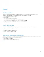 Предварительный просмотр 15 страницы Blackberry Facebook User Manual