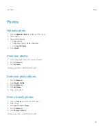 Предварительный просмотр 17 страницы Blackberry Facebook User Manual