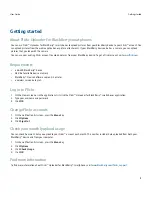 Предварительный просмотр 5 страницы Blackberry FLICKR UPLOADER - LEARN MORE User Manual