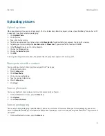 Предварительный просмотр 7 страницы Blackberry FLICKR UPLOADER - LEARN MORE User Manual