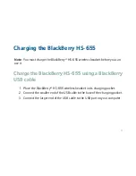 Предварительный просмотр 11 страницы Blackberry HS-655 Getting Started Manual