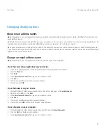 Preview for 27 page of Blackberry INTERNET SERVICE - VERSION 3 User Manual