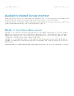 Предварительный просмотр 4 страницы Blackberry INTERNET SERVICE Overview