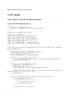 Preview for 60 page of Blackberry JAVA DEVELOPMENT ENVIRONMENT - -  DEVICE APPLICATIONS INTEGRATION - DEVELOPMENT GUIDE Integration Manual