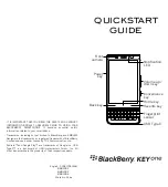 Blackberry KEYone Quick Start Manual предпросмотр