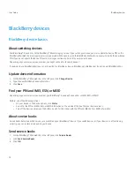 Предварительный просмотр 16 страницы Blackberry MAIL - BROWSING COMPUTER User Manual