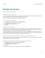 Предварительный просмотр 13 страницы Blackberry MAIL User Manual