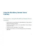 Preview for 9 page of Blackberry MAT-17698-001 User Manual