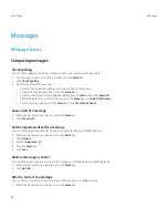 Предварительный просмотр 50 страницы Blackberry Pearl 9100 User Manual