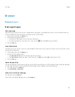 Предварительный просмотр 129 страницы Blackberry Pearl 9100 User Manual