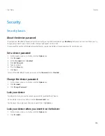 Предварительный просмотр 257 страницы Blackberry Pearl 9100 User Manual