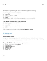 Preview for 288 page of Blackberry Pearl 9100 User Manual