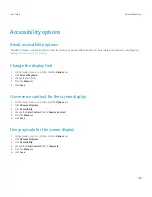 Предварительный просмотр 301 страницы Blackberry Pearl 9100 User Manual