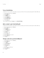 Предварительный просмотр 36 страницы Blackberry PEARL 9105 User Manual