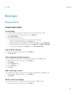 Предварительный просмотр 47 страницы Blackberry PEARL 9105 User Manual