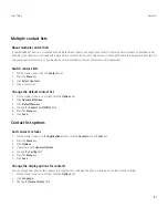 Preview for 153 page of Blackberry PEARL 9105 User Manual