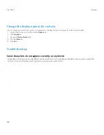 Preview for 190 page of Blackberry PEARL 9105 User Manual