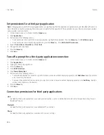 Preview for 288 page of Blackberry PEARL 9105 User Manual