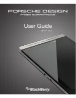 Предварительный просмотр 1 страницы Blackberry PORSCHE DESIGN P'9982 User Manual