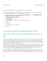 Preview for 408 page of Blackberry PRD-10459-016 - Enterprise Server For MS Exchange Administration Manual