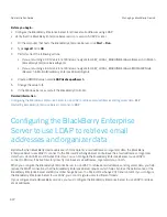 Preview for 412 page of Blackberry PRD-10459-016 - Enterprise Server For MS Exchange Administration Manual