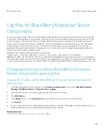 Preview for 433 page of Blackberry PRD-10459-016 - Enterprise Server For MS Exchange Administration Manual