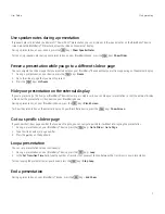 Preview for 9 page of Blackberry PRESENTER - V1.2 User Manual