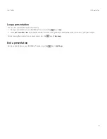 Preview for 11 page of Blackberry PRESENTER - V1.2 User Manual