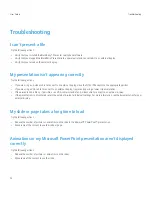 Preview for 14 page of Blackberry PRESENTER - V1.2 User Manual