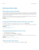 Preview for 8 page of Blackberry PROTECT - V1.0 User Manual