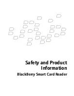 Blackberry RBB10BW Safety And Product Information preview