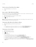 Предварительный просмотр 124 страницы Blackberry RHE151LW User Manual