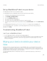 Предварительный просмотр 299 страницы Blackberry RHE151LW User Manual