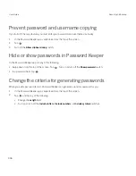 Предварительный просмотр 306 страницы Blackberry RHE151LW User Manual