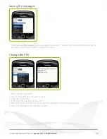 Предварительный просмотр 10 страницы Blackberry smartphone User Manual