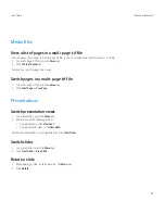Preview for 99 page of Blackberry Storm 9530 User Manual