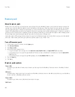 Preview for 140 page of Blackberry Storm 9530 User Manual