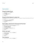 Preview for 180 page of Blackberry Storm 9530 User Manual