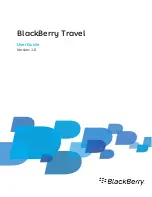 Blackberry TRAVEL - V1.0 User Manual предпросмотр