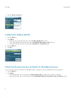 Preview for 6 page of Blackberry TWITTER FOR  SMARTPHONES - BETA V1.0 User Manual