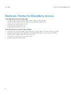 Preview for 8 page of Blackberry TWITTER FOR  SMARTPHONES - BETA V1.0 User Manual