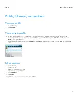 Предварительный просмотр 13 страницы Blackberry TWITTER - LEARN MORE User Manual