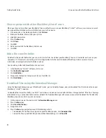 Preview for 24 page of Blackberry UNITE 1.0.3 Getting Started Manual