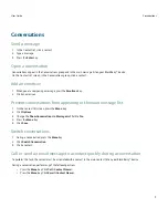 Предварительный просмотр 9 страницы Blackberry WINDOWS LIVE MESSENGER FOR SMARTPHONES User Manual