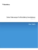 Blackberry YAHOO MESSENGER - LEARN MORE User Manual предпросмотр