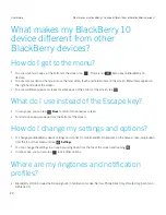 Preview for 22 page of Blackberry Z10 User Manual