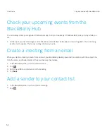 Preview for 54 page of Blackberry Z10 User Manual